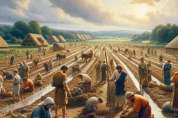 awn voedselproductie in de romeinse tijd
