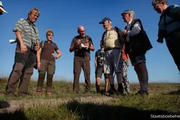 stadsbosbeheerexcursie hoe wolven en schapen naast elkaar leven op de midden veluwe