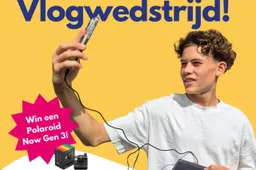 Vlogwedstrijd.LE Opzet poster DvdD 2025 -