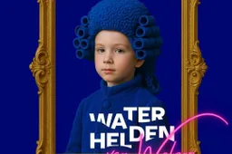 Waterhelden van Weleer Beeld