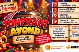 Tonpraotavond bij Zidewinde