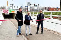 Opening Fietstunnels Velmolenweg