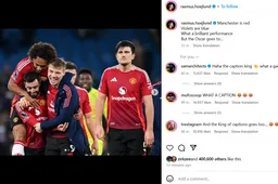 "The Oscar goes to..." Højlund Mocks Walker