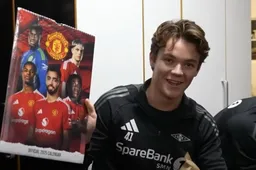 Norwegian 'generational' star gives nod to United move with photo