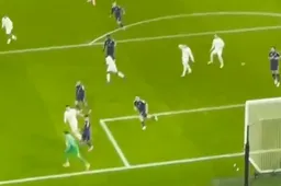 Man Utd's Ugarte and Martinez both barge Arsenal's Havertz after crucial penalty saved