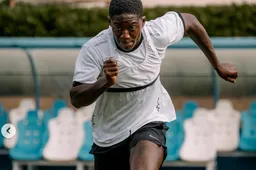 Images show Kobbie Mainoo working hard in bid to win Man Utd place