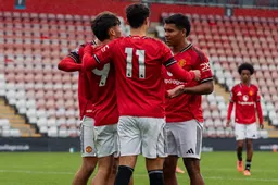 Diego Leon stunner as pushes for place in Amorim's team with goal in Man Utd U21s win