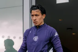 Images show Lisandro Martinez back in training with Amorim calling him a 'warrior'