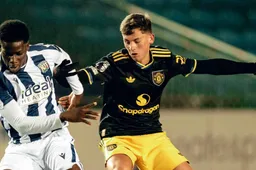 Shea Lacey smashes hat-trick for Man Utd U21s as he terrorises West Brom's defence