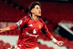 Gabriel's stunning strike in front of Carrick as Man Utd U18s cruise to victory