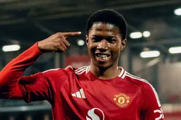 Chido Obi fires home from 20 yards as Man Utd U21s book semi-final place with 2-0 win