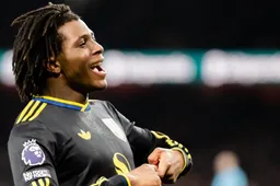 Dorgu amazing strike for Man Utd against Arsenal sees him claim top award