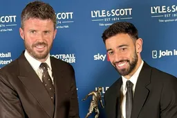 Bruno Fernandes says he hopes Carrick can 'win the Premier League' with Man Utd