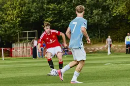 Man U18s lack cutting edge with new look forward line in 1-0 defeat to City