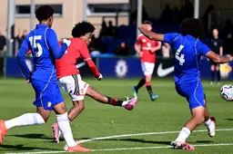 Man Utd U18s stay top of table after coming from behind to grab Chelsea draw