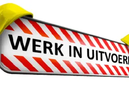 werk in uitvoering