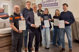 Foto KVO uitreiking Duin e.o Rooiseheide