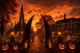 Halloween City Walk door Veghel (1)