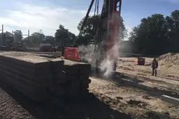 randweg nieuwbouw persfoto