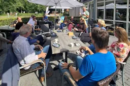 Appelscha Route jan henk veenhouwer spreekt toe
