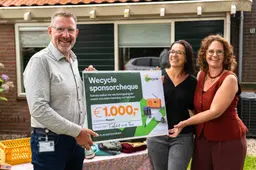Meppel WeCycle cheque