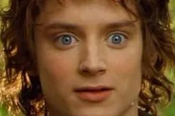 Elijah Wood toch Frodo in Peter Jacksons The Hobbit