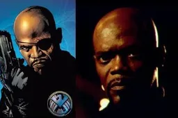 Samuel L. Jackson toch Nick Fury in Iron Man 2