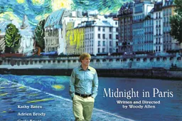 Poster voor Woody Allen's Midnight in Paris