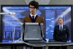 Foto Ben Whishaw als Q in de nieuwe James Bond