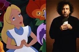 Burton's Alice in Wonderland niet gefilmd in 3D