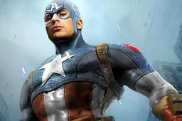Officiële foto van Captain America