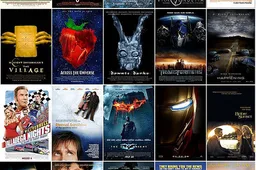 Top 10 beste filmposters 2012