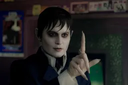 Nieuwe foto Johnny Depp in Dark Shadows
