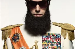 Eerste officiële promofoto: Sacha Baron Cohen als The Dictator