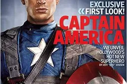 Eerste foto's van Captain America