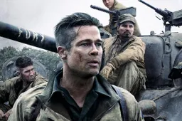 Fury met Brad Pitt best bezochte film Amerika