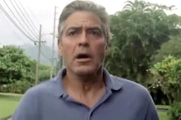 George Clooney rent in clip The Descendants