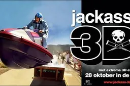 Jackass 3D geslaagd openingsweekend Amerika