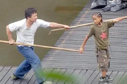 Eerste foto's Jackie Chan en Jaden Smith in Karate Kid-remake