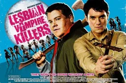 Officiële poster Lesbian Vampire Killers