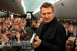 Eerste foto Liam Neeson in Non-Stop