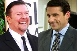 Ricky Gervais te zien in The Office US