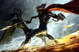 Thor en Captain America Comic-Con posters