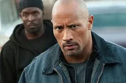 Dwayne Johnson in trailer Snitch