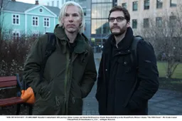 Benedict Cumberbatch in eerste foto WikiLeaks-film