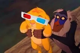 100.000 bezoekers re-release The Lion King 3D