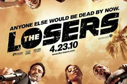 Officiële poster stripverfilming The Losers