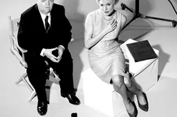Foto Toby Jones & Sienna Miller als Alfred Hitchcock & Tippi Hedren