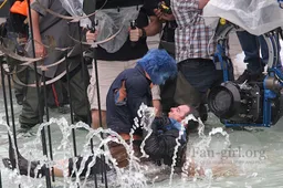 Foto's Michael Fassbender en Nicholas Hoult in X-Men: Days of Future Past