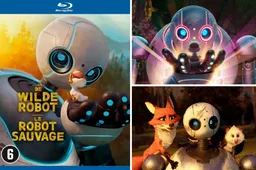Win The Wild Robot op Blu-ray